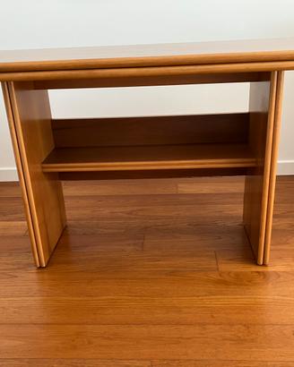 Tavolo consolle apribile a libro legno massiccio