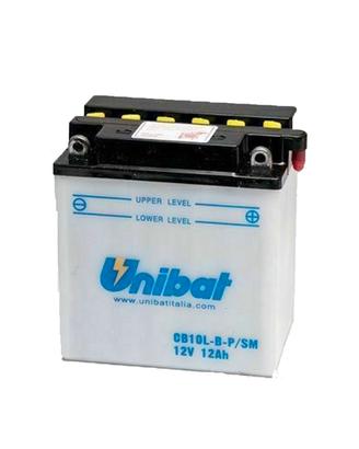 BATTERIA MOTO SCOOTER UNIBAT CB10L-B-P/SM YB10L BP