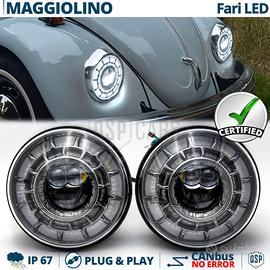 Fari LED per VW Maggiolino Epoca OMOLOGATI Angel