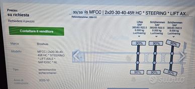 Portacontainer  broshuis  sterzante