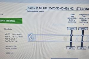 Portacontainer  broshuis  sterzante