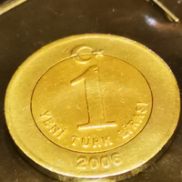 1 lira turchia 2006