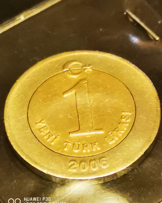 1 lira turchia 2006