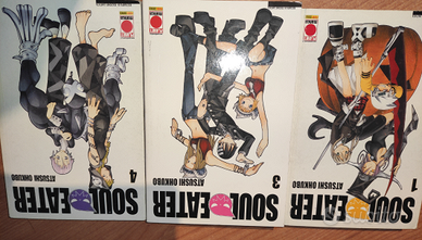 "Soul Eater" di Atsushi Ohkubo n. 1-3-4