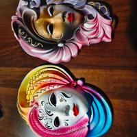 Maschera maschere di carnevale Venezia ceramica 