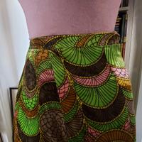 Gonna velluto di seta anni 70 