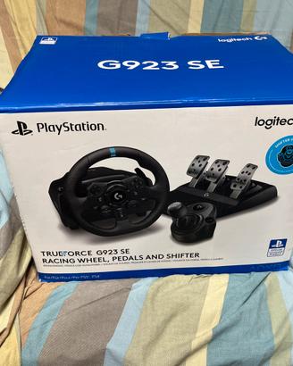 Volante Logitech G923 (PS5/PS4/PC) + cambio ad H