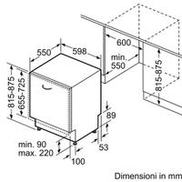 LAVASTOVIGLIE DA INCASSO BOSCH SMV2HVX02E