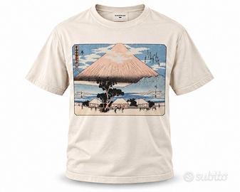 T-Shirt Bershka x Ashmolean Museum Ukiyo-e Hiroshi