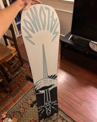 Snowboard assassin salomon 153 con attacchi union