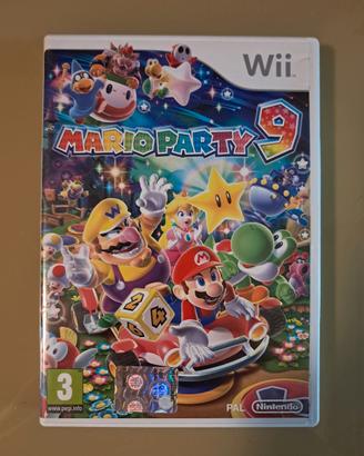 MarioParty 9+manuali originali  e carta pin