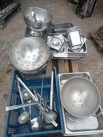 gastronorm,mestolo, scolapasta 