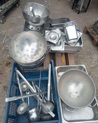 gastronorm,mestolo, scolapasta 