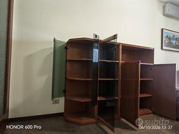 sala componibile noce tanganica