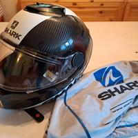 CASCO SHARK  SPARTAN CARBON SKIN 2205 DWS M HE3400