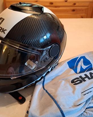 CASCO SHARK  SPARTAN CARBON SKIN 2205 DWS M HE3400