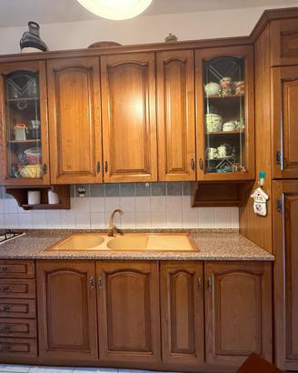 Cucina classica in legno massello Scavolini