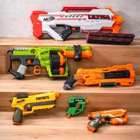 Lotto blaster Nerf originali – 6+2 pezzi 