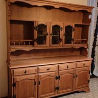 Soggiorno Completo in Legno Massello