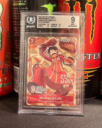One Piece Monkey D. Luffy Bandai Fest BGS9