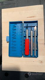 Set bisturi coltelli di precisione con lame