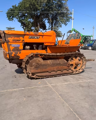 FIAT 455C SUPER USATO - TRATTORE CINGOLATO ANNO 19