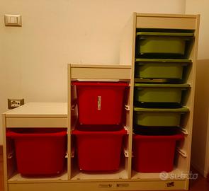 Mobile Trofast Ikea per giocattoli