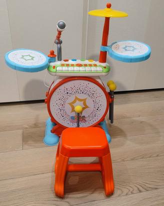 Baby Smile Batteria con musica come nuova