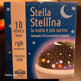 Lampada led proiettore rotante