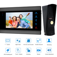 Videocitofono a colori per esterno monitor 7"