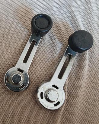 maniglie alzacristalli manuali Fiat 500 d'epoca