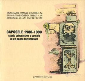 Caposele 1980 /1990 storia urbanistica e sociale