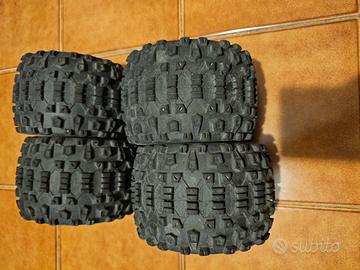 Vari treni gomme Louise scala1/8 - 3.8" esagono 17