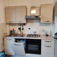 cucina completa tinta olmo naturale senza frigo