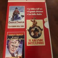 Cofanetto  3 Film C. Chaplin VHS