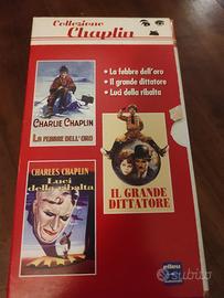 Cofanetto  3 Film C. Chaplin VHS