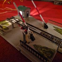 Marklin H0 Passaggio A Livello Meccanico Con Doppi