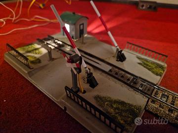 Marklin H0 Passaggio A Livello Meccanico Con Doppi