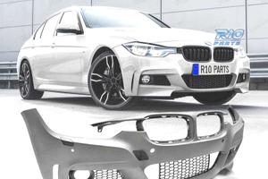 PARAURTI ANTERIORE BMW F30 F31 LOOK M PDC GRIGLIE 