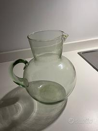 Caraffa vetro antica