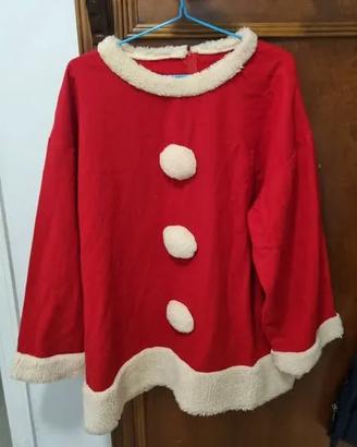 Casacca Babbo Natale Taglia L giacca uomo costume
