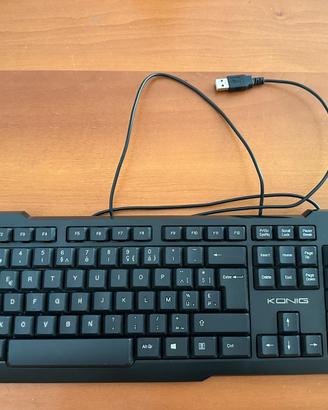 Tastiera USB layout tedesco QWERTZ come nuova