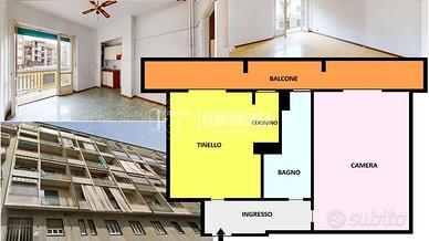 BILOCALE LIBERO SUBITO CON CANTINA!