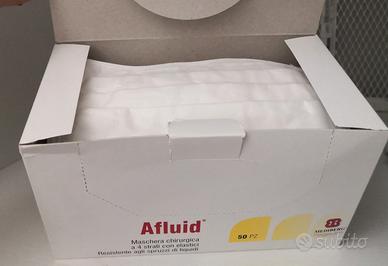 50 Mascherine chirurgiche bianche