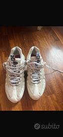 Nike air max 95 Bianca con baffo rosso