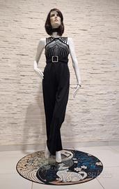 Vestito a tuta con strass nero! Kshirley