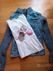 Abbigliamento 7/8/9 bambina 2 euro