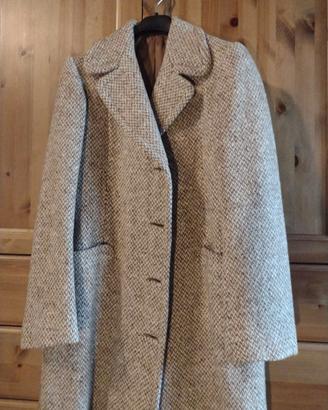 Cappotto sartoriale in lana nuovo taglia 46