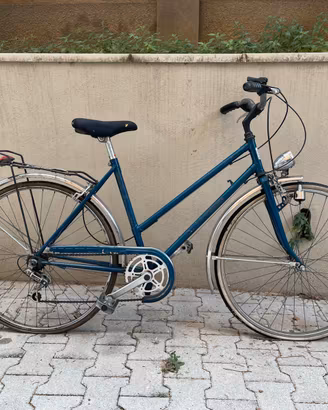 Bici usata blu