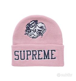 Cuffia Supreme Mitchell & Ness NCAA rosa